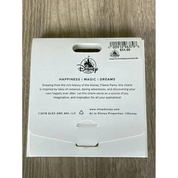 Alex And Ani 2019 Disney Parks Bracelet Bangle Collection D23 Expo Charm Silver - Picture 4 of 4